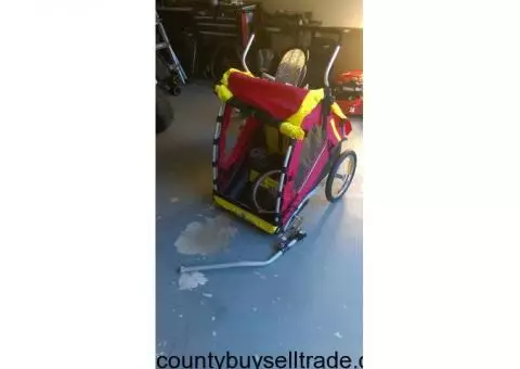 Kiddy van bike trailer