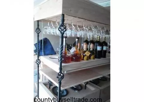 Motorized Wet Bar and Entertainment System
